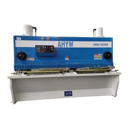 Cesoia idraulica - YWGS-12X2500 E21S - Anhui Yawei Machine Tool Manufacturing Co., Ltd. - per lamiera / a ghigliottina / CNC