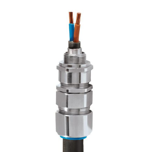 Pressacavo in ottone nichelato - E2W  - CMP Products - in ottone / in alluminio / IP66