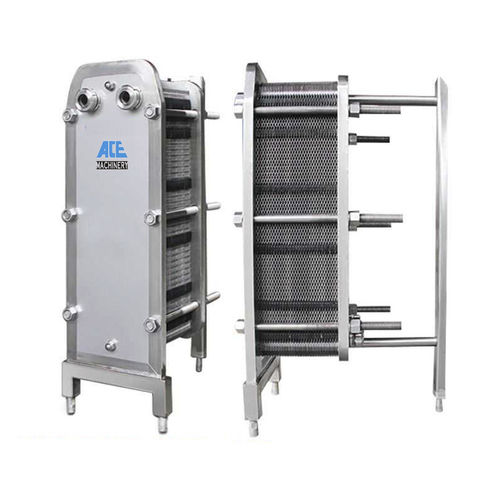 Scambiatore di calore a piastre - Wenzhou Ace Machinery Co., Ltd. - liquido/liquido / in acciaio inossidabile / ad alte prestazioni