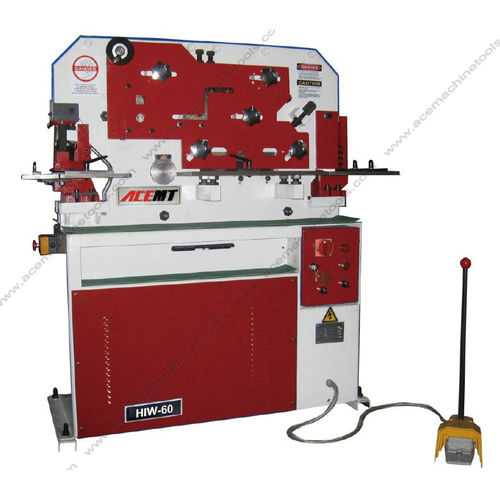 Punzonatrice-cesoia manuale - HIW series - ACE Machine Tools Co., Ltd. - idraulica / punzonatura / scantonatrice