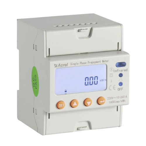 Contatore di energia elettrica monofase - ADL100-EY - ACREL CO., LTD. - su guida DIN / RS-485 / 50 Hz