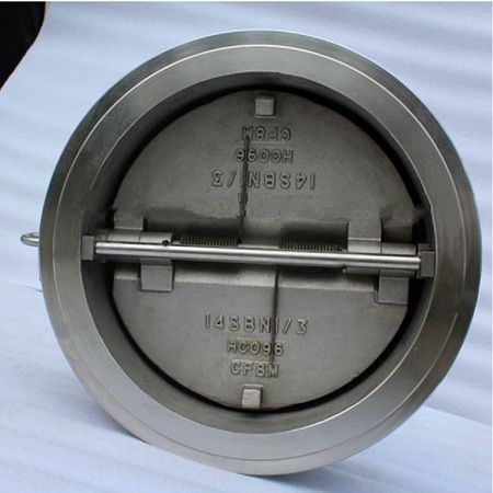 Valvola di ritegno wafer - WENZHOU AEA VALVE CO., LTD. - a battente / in acciaio / per montaggio orizzontale