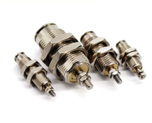 Cilindro pneumatico - Ningbo Hi-Tech Smart Machinery Co., Ltd. - a pistone / compatto / in miniatura