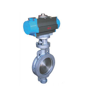 Valvola a farfalla - Hunan Along New Energy Technologies Co., Ltd. - manuale / elettrica / pneumatica