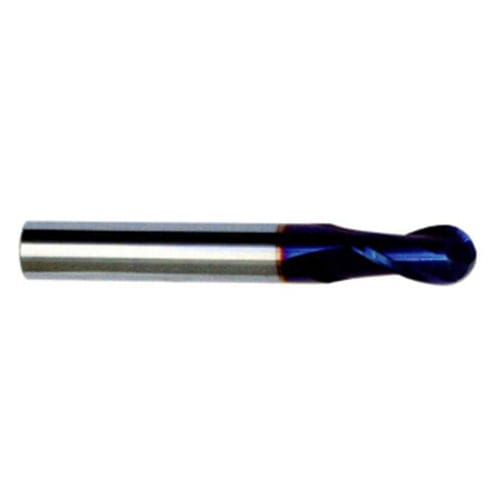 Fresa a 2 denti - Zhu Xia Metal Products Co., Ltd. - di testa semisferica / a codolo / integrale