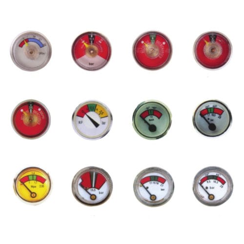 Manometro differenziale - 6001 - Ningbo Anke Fire Fighting Equipment Company - con quadrante / per gas / per estintore