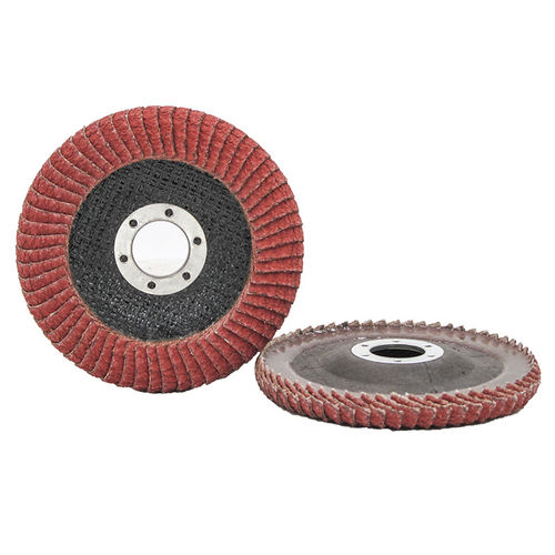 Disco a lamelle di finitura - Zhengzhou Anxin Abrasives Co., Ltd. - in ossido di almluminio / in ceramica