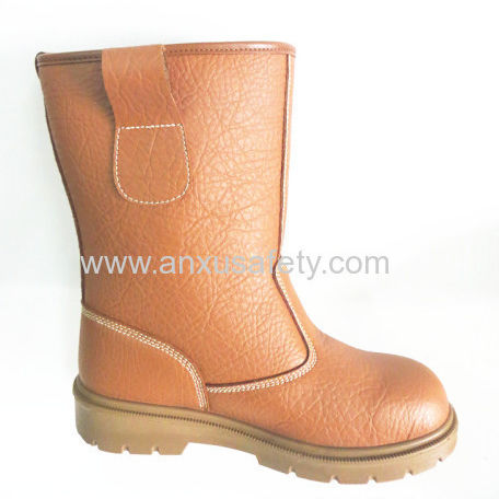 Stivali di sicurezza per uso industriale - AX09100 - Wenzhou Anxu Shoes Co., Ltd. - a tenuta stagna / in pelle / in PU