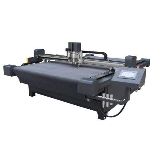 Macchina da taglio a lama - DCZ7XR Series - Shanghai Xinao Industrial Co., Ltd. - per spugna / per PVC / di lastre