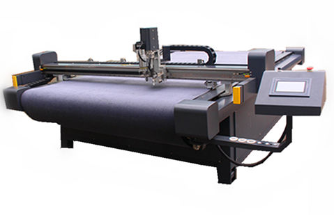 Macchina da taglio a lama - DCF7XR series - Shanghai Xinao Industrial Co., Ltd. - per spugna / per cuoio / per fibra di vetro