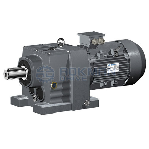 Motoriduttore a ingranaggi elicoidali - R Series - Zhengzhou Aokman Machinery Co., Ltd. - AC / coassiale / > 10 kNm