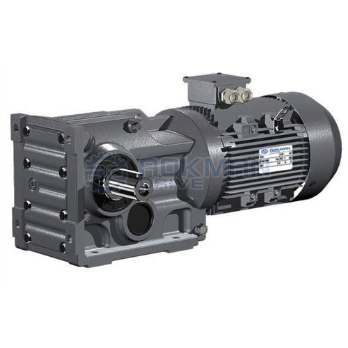 Motoriduttore a coppia conica - K Series - Zhengzhou Aokman Machinery Co., Ltd. - AC / a ingranaggi elicoidali / coassiale