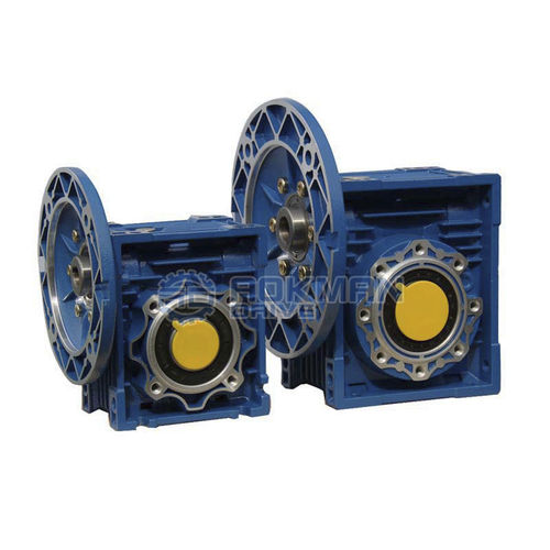 Riduttore a vite senza fine - RV Series - Zhengzhou Aokman Machinery Co., Ltd. - coassiale / con flangia / silenzioso