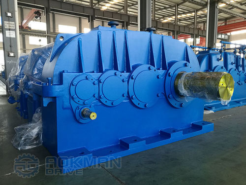Riduttore ad ingranaggi cilindrici - ZY Series - Zhengzhou Aokman Machinery Co., Ltd. - ad assi paralleli / silenzioso / per albero