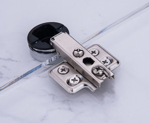 Cerniera in acciaio - E20 - Guangdong Aosite Hardware Precision Manufacturing Co., Ltd. - avvitabile / 95° / per porta a vetri