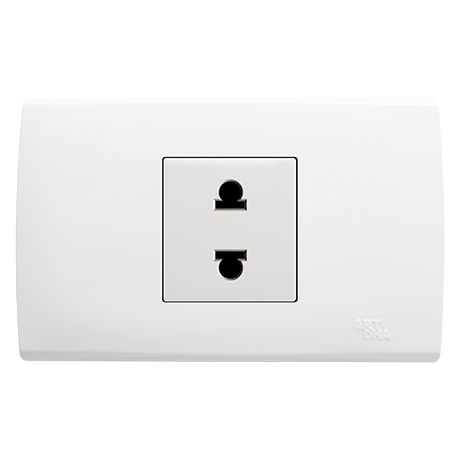 Presa elettrica a muro - A83 series - Zhongshan Gamder Electric Appliance Co., Ltd. - da montare su pannelli / 3 poli / 2 poli