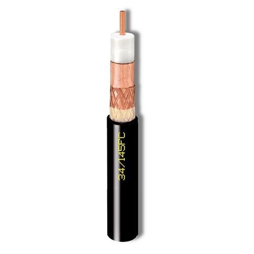 Cavo elettrico coassiale - 34/145FC - Cavel - di dati / isolato / rotondo