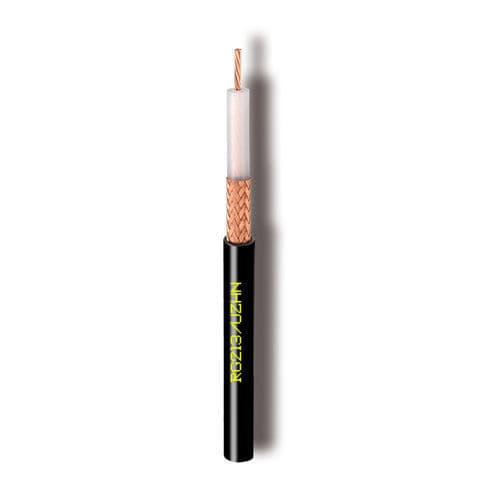 Cavo elettrico coassiale - RG213/UZHN - Cavel - RF / isolato / antifiamma