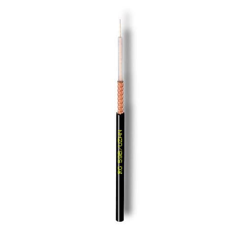Cavo elettrico coassiale - RG59B/UZHN - Cavel - RF / isolato / antifiamma