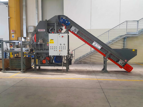 Mulino per rifiuti - ITR HMS ref - ITR Recycling Technologies - per metalli / a flagelli / orizzontale