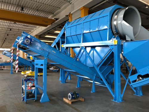Vaglio per il riciclaggio - ITR Recycling Technologies - a tamburo / rotativo / rotante