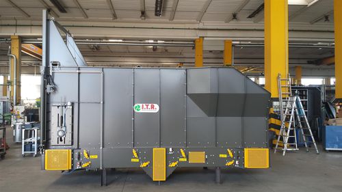 Distributore di prodotti sfusi - ITR Recycling Technologies - a motore / compatto / per movimentazione di prodotti sfusi