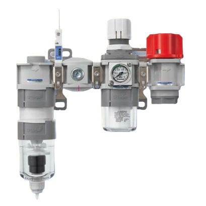 Filtro regolatore lubrificatore ad aria - CMZ series - Koganei Corporation - a cartuccia / a pressione / di protezione