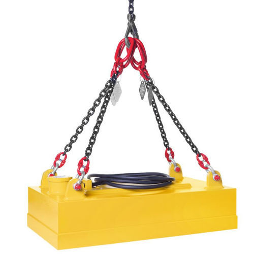 Elettromagnete di sollevamento a commutazione elettrica - ESR  - Zanetti Magneti srl - per movimentazione / rettangolare