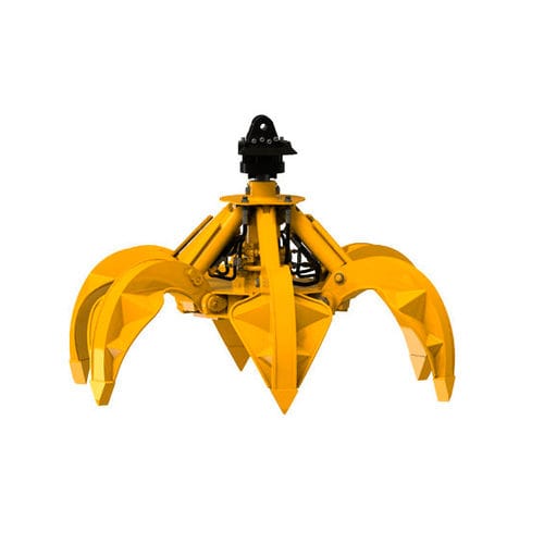 Benna a polipo a spicchi multipli - PVT series  - TECNOBENNE® S.R.L. - idraulica / per la raccolta di rifiuti / per escavatore
