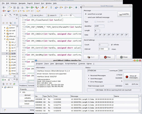 Software di interfaccia - CPC  - EMS Dr. Thomas Wünsche e.K. - di sviluppo / Linux