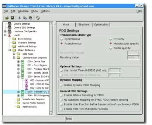Software di regolazione - proCANtool - EMS Dr. Thomas Wünsche e.K. - per test / configurazione / di ispezione