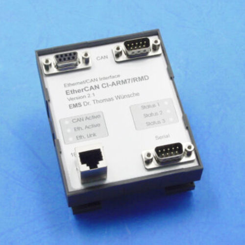 Gateway di comunicazione - EtherCAN CI-ARM7/RMD series - EMS Dr. Thomas Wünsche e.K. - industriale / Ethernet / serie