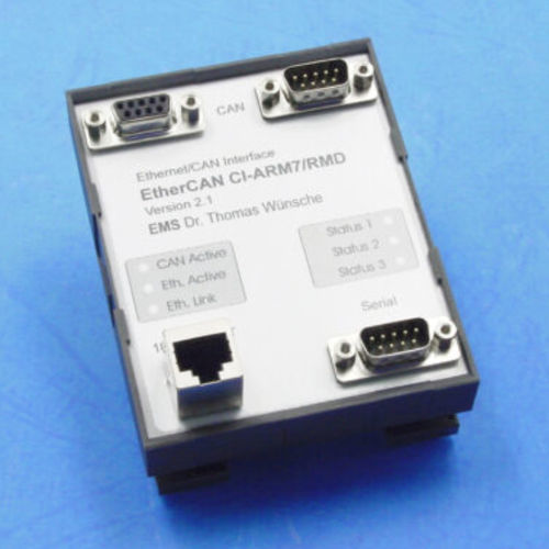 Gateway CAN - EtherCAN CI-ARM7 series - EMS Dr. Thomas Wünsche e.K. - di comunicazione / industriale / Ethernet