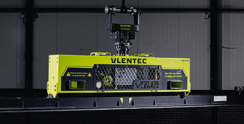 Ventosa di sollevamento per carroponte - ED125N - Vlentec - per canalizzazioni / orizzontale / elettrica