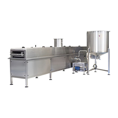 Friggitrice industriale in continuo - PA500E - MCI - per verdure / per carne / per pesce