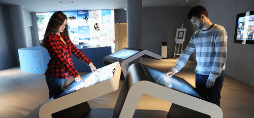 Tavolo touchscreen interattivo - FIT - Displax SA