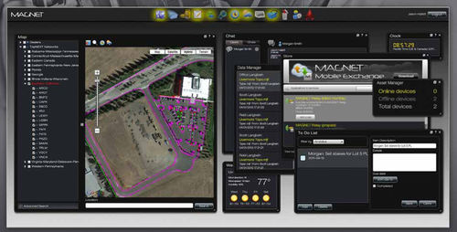 Software di gestione - MAGNET Relay - TOPCON - per mappatura / da cantiere / per topografia