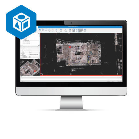 Software di misura - Collage Office - TOPCON - per mappatura / per scanner / per drone
