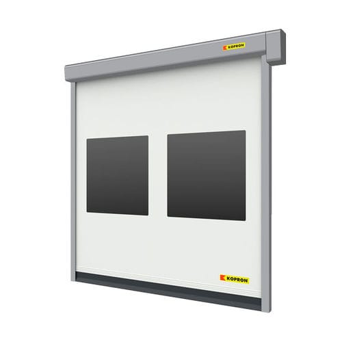 Porta ad avvolgimento - FAST ROLL - KOPRON SPA - in acciaio inossidabile / in tessuto / in PVC