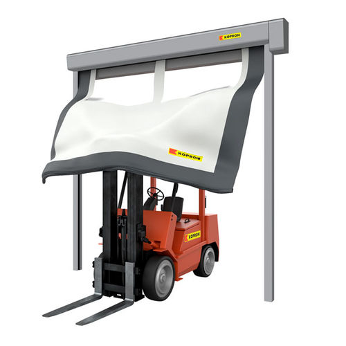 Porta ad avvolgimento - REPLAY - KOPRON SPA - in PVC / per interno / rapida