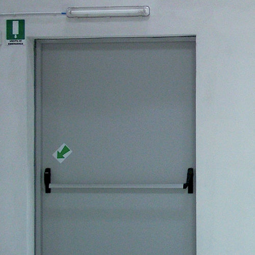 Porta pedonale - KOPRON SPA - in acciaio galvanizzato / per interno / di sicurezza