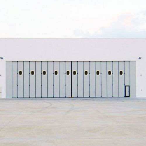 Porta a libro - KOPRON SPA - industriale / da esterno / per hangar