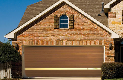 Porta sezionale - Classic style - KOPRON SPA - in legno / da esterno / per garage