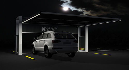 Tettoia per posto-auto - K-Shelt - KOPRON SPA