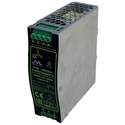 Alimentatore elettrico su guida DIN - PSU024-0120S1X2AAD1A - JVL A/S - AC/DC / ad uscita semplice / a commutazione
