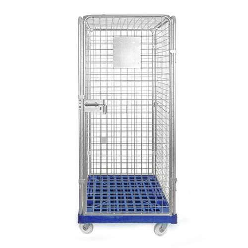 Roll-container a ripiani - 48253 - Rotom Nederland BV - in metallo / con base plastica / antifurto