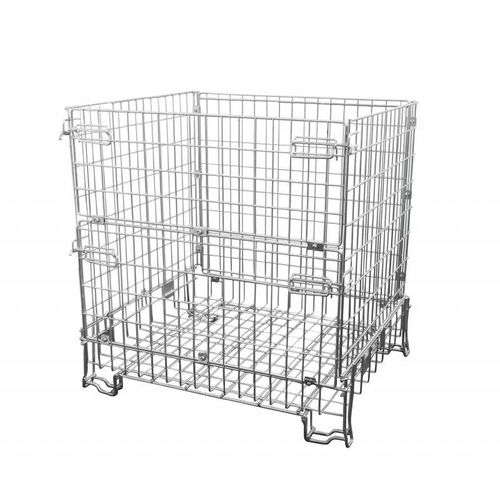 Cassa-pallet in maglia metallica - 76120 - Rotom Nederland BV - in metallo / di stoccaggio / da trasporto