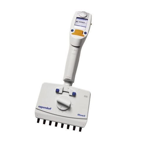 Pipetta multicanale - Move It®  - Eppendorf SE - con distanza variabile delle punte / a volume variabile / elettronica