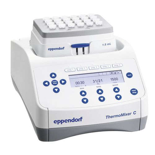Agitatore di laboratorio a vortice - ThermoMixer® C - Eppendorf SE - circolare / orbitale / digitale