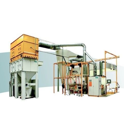 Cabina di verniciatura a polvere aperta - MS FCO - BINKS U.K. LIMITED - ventilata